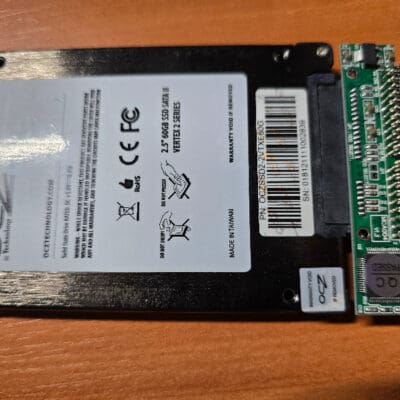 2.5" SSD 60GB with IDE connector for Amiga or other systems (Pre-formatted)