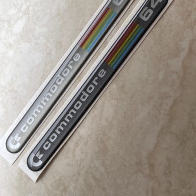 Commodore 64 breadbin badges