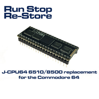 J-CPU64 6510/8500 replacement for the Commodore 64