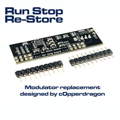 C64 Modulator replacement (c0pperdragon)
